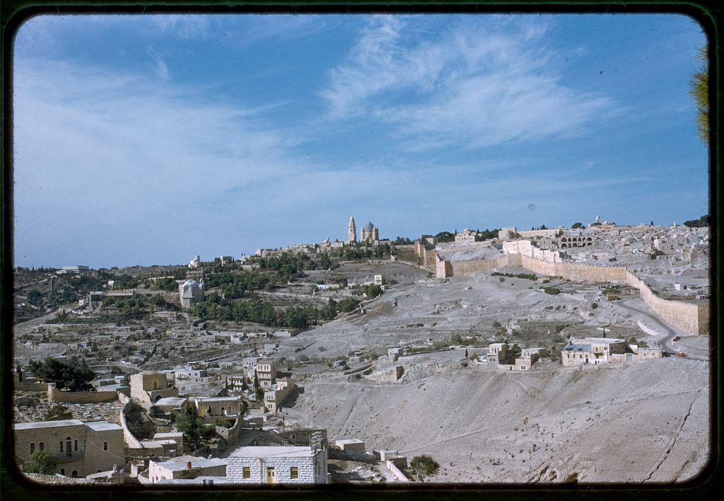 Восточный Иерусалим под оккупаций Иордании. 1950